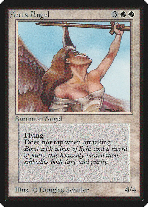 Serra Angel\nBeta\nSingle\nMagic The Gathering