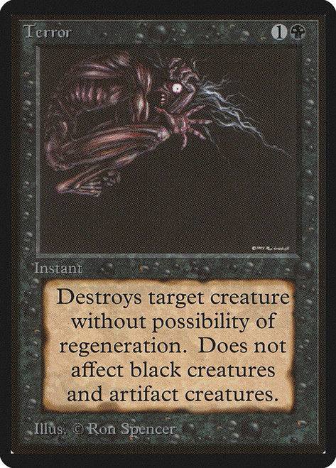 【MTG】恐怖(Terror) アルファ版 Terror | 3rd Edition / Revised | Star City Games