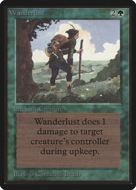 Wanderlust\nBeta\nSingle\nMagic The Gathering