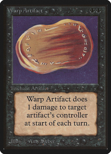 Warp Artifact\nBeta\nSingle\nMagic The Gathering