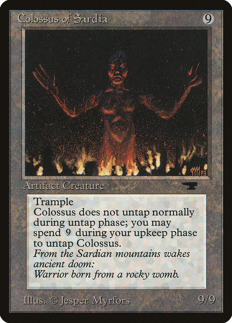 Colossus of Sardia\nAntiquities\nSingle\nMagic The Gathering