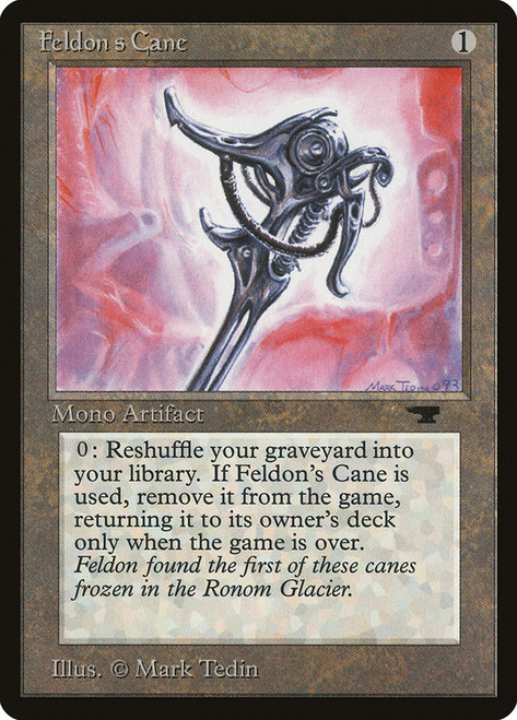 Feldon's Cane\nAntiquities\nSingle\nMagic The Gathering