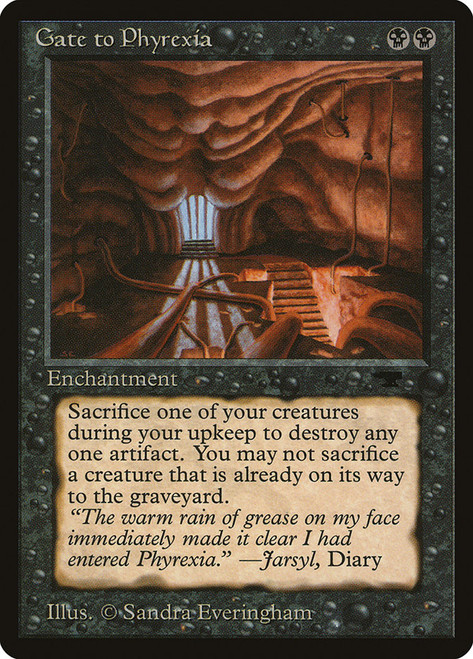 Gate to Phyrexia\nAntiquities\nSingle\nMagic The Gathering