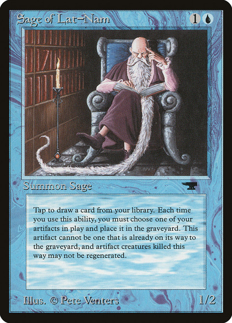 Sage of Lat-Nam\nAntiquities\nSingle\nMagic The Gathering