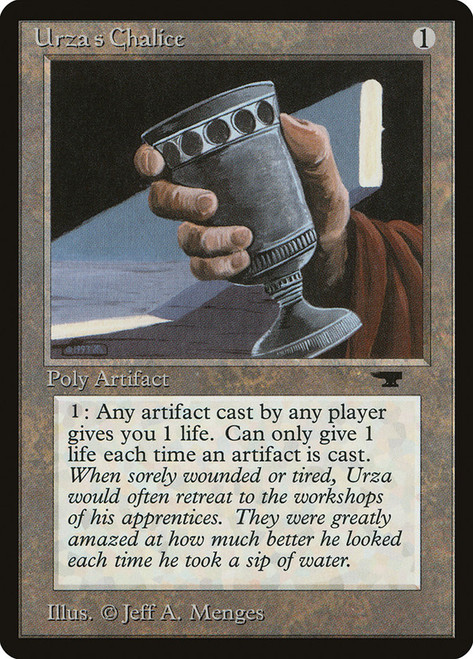 Urza's Chalice\nAntiquities\nSingle\nMagic The Gathering