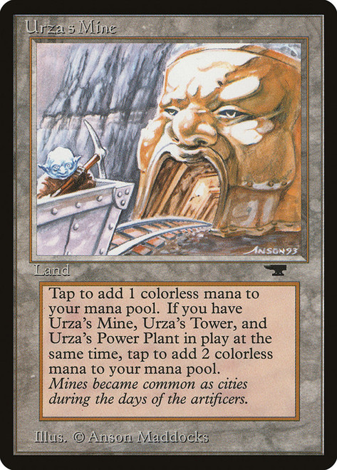 Urza's Mine (Mouth)\nAntiquities\nSingle\nMagic The Gathering