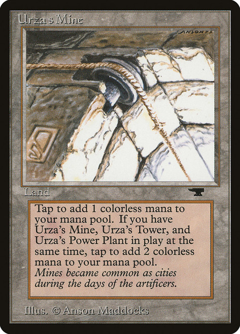 Urza's Mine (Pulley)\nAntiquities\nSingle\nMagic The Gathering