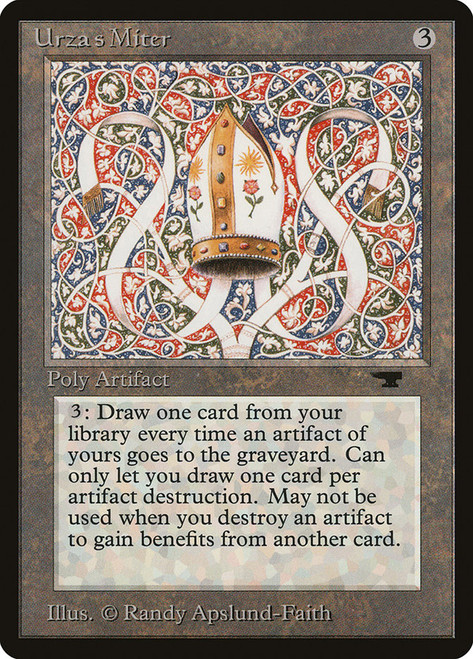 Urza's Miter\nAntiquities\nSingle\nMagic The Gathering