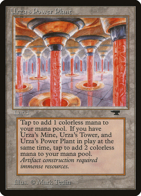 Urza's Power Plant (Columns)\nAntiquities\nSingle\nMagic The Gathering