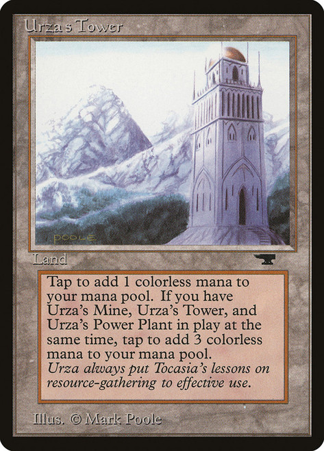 Urza's Tower (Mountains)\nAntiquities\nSingle\nMagic The Gathering
