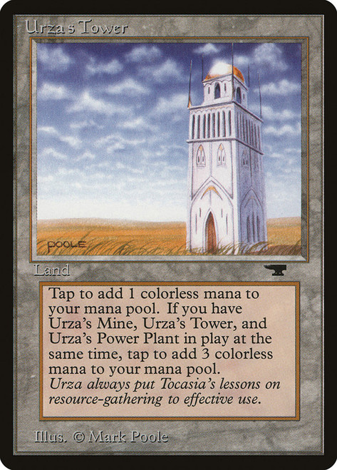Urza's Tower (Plains)\nAntiquities\nSingle\nMagic The Gathering