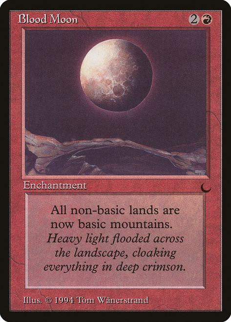 Blood Moon\nThe Dark\nSingle\nMagic The Gathering