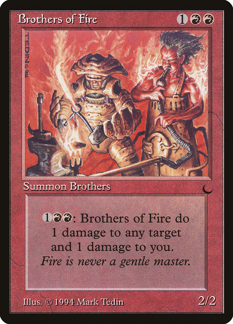 Brothers of Fire\nThe Dark\nSingle\nMagic The Gathering
