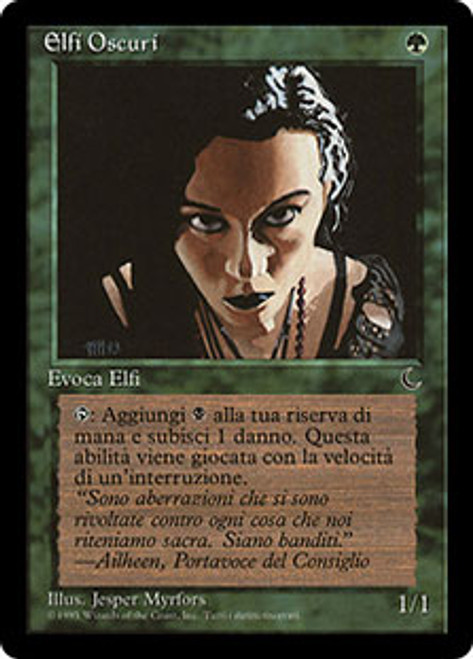 Elves of Deep Shadow | The Dark - Italian | Star City Games