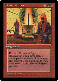 Eternal Flame
The Dark - Italian
Single
Magic The Gathering