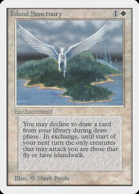 Island Sanctuary\nUnlimited\nSingle\nMagic The Gathering