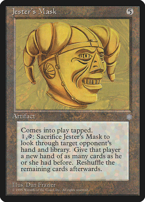 Jester's Mask\nIce Age\nSingle\nMagic The Gathering