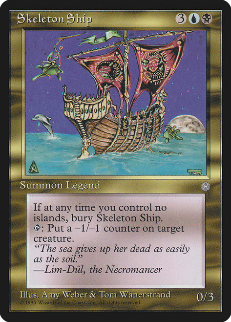 Skeleton Ship\nIce Age\nSingle\nMagic The Gathering