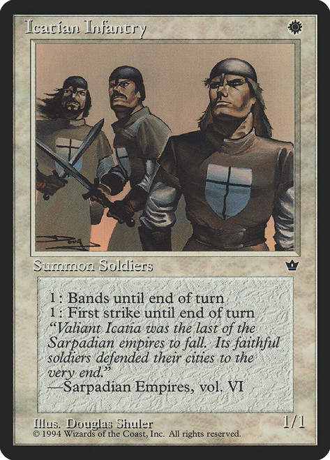 Icatian Infantry (Drew Tucker) | Fallen Empires | Star City Games