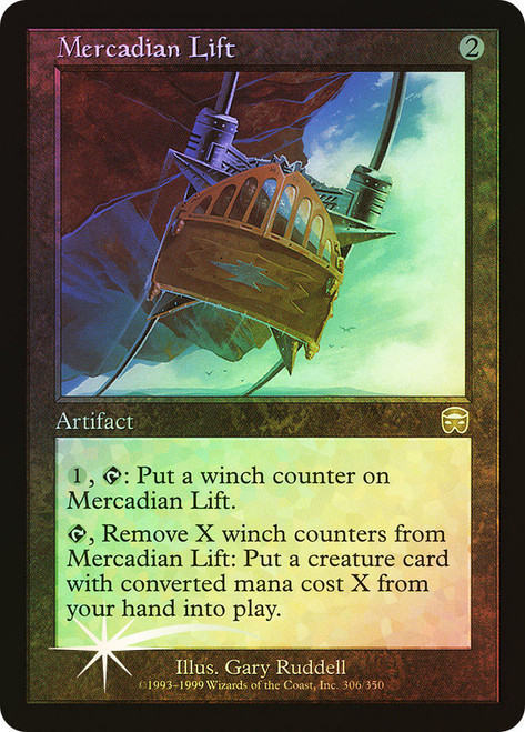 Mercadian Lift\nMercadian Masques\nSingle\nMagic The Gathering