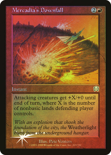 Mercadia's Downfall\nMercadian Masques\nSingle\nMagic The Gathering