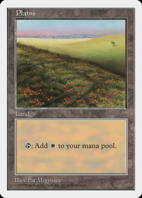 Plains (D)\n5th Edition\nSingle\nMagic The Gathering