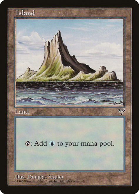 Island (B)\nMirage\nSingle\nMagic The Gathering