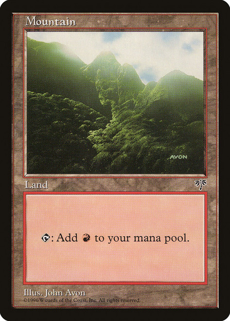 Mountain (C) | Mirage - Japanese | Star City Games
