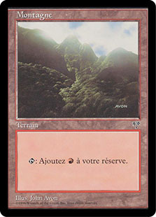 Mountain (C)
Mirage - French
Single
Magic The Gathering