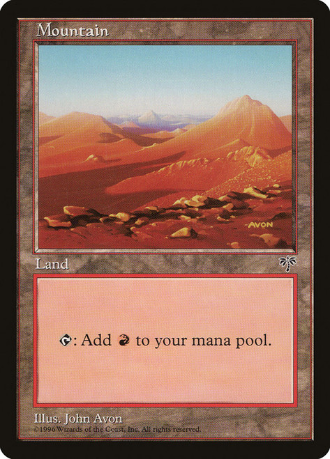 Mountain (D)\nMirage\nSingle\nMagic The Gathering