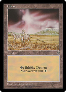 Plains (C)
Mirage - German
Single
Magic The Gathering