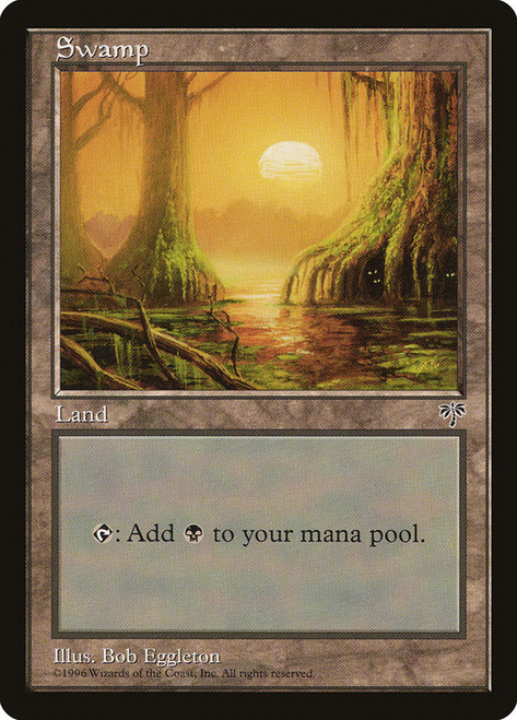 Swamp (C)\nMirage\nSingle\nMagic The Gathering