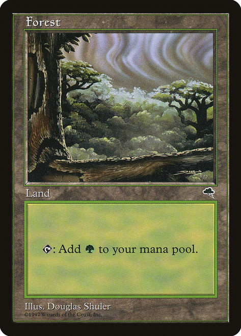 Forest (D)\nTempest\nSingle\nMagic The Gathering