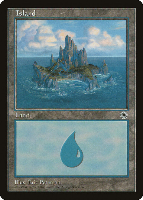 Island (B)\nPortal\nSingle\nMagic The Gathering
