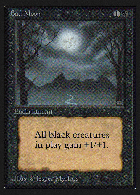 Bad Moon (Retro Frame) (Not Tournament Legal) | 30th Anniversary 