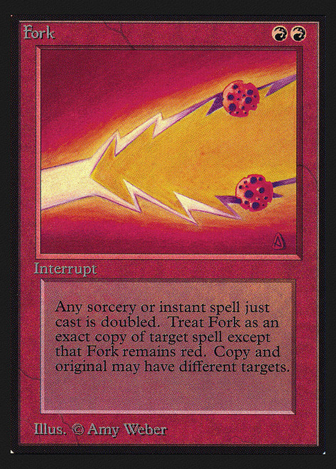 Fork (Not Tournament Legal)\nCollectors' Edition\nSingle\nMagic The Gathering