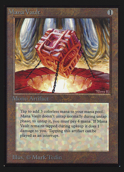 Mana Vault (Not Tournament Legal) | International Edition | Star 