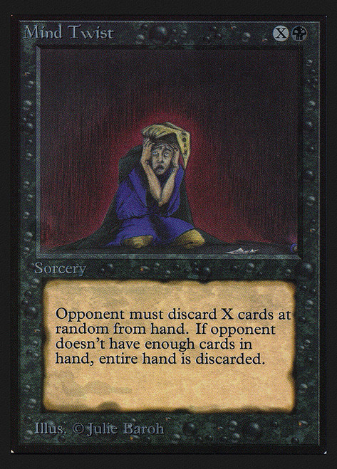 Mind Twist (Not Tournament Legal)\nCollectors' Edition\nSingle\nMagic The Gathering