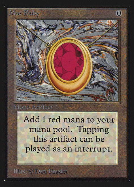 Mox Ruby (Not Tournament Legal) | International Edition | Star 