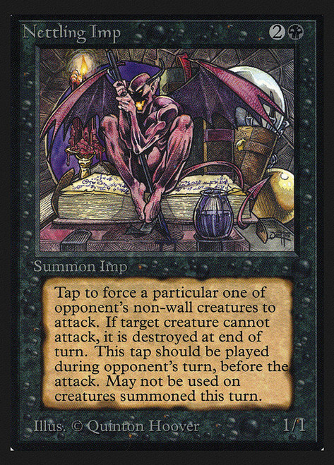 Nettling Imp (Not Tournament Legal)\nCollectors' Edition\nSingle\nMagic The Gathering