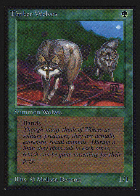 マジック：ザ・ギャザリング MTG Timber Wolves 30th Timber Wolves - 30th Anniversary Edition - Magic: The