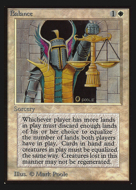 MTG Balance 天秤 [IE] BGS9 MINT MTG Balance 天秤 [IE] BGS9 MINT MTG Balance 天秤 [IE] BGS9