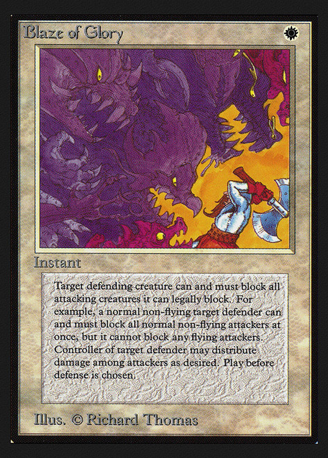MTG Blaze of Glory 30th anniversary 旧枠 MTG Blaze of Glory 30th anniversary 旧枠