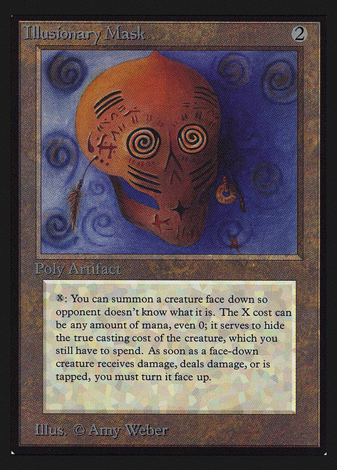 MTG Illusionary Mask 2ED ４枚組 Illusionary Mask | Unlimited | Star City Games