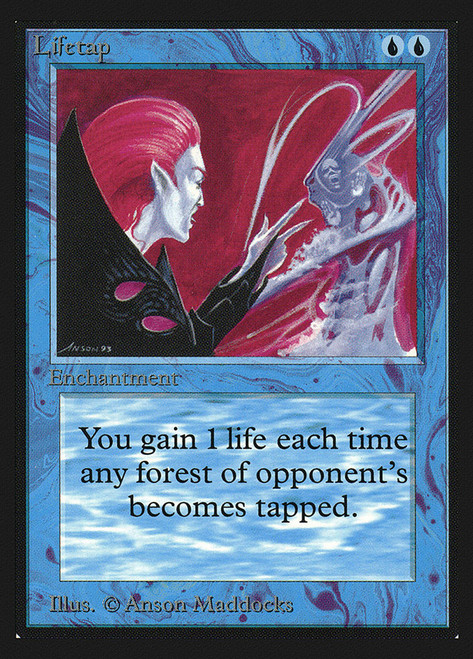 Lifetap (Not Tournament Legal)\nInternational Edition\nSingle\nMagic The Gathering