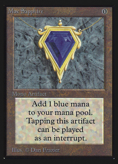 Mox Sapphire (Not Tournament Legal) | Collectors' Edition | Star 