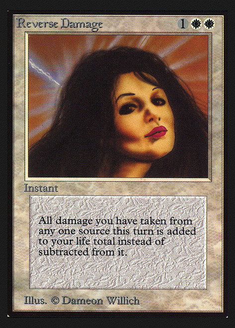 Reverse Damage (Not Tournament Legal)\nInternational Edition\nSingle\nMagic The Gathering
