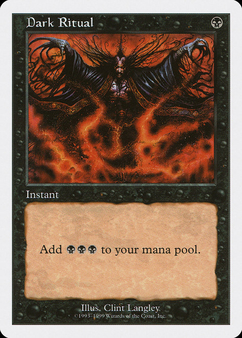Dark Ritual | Urza's Saga | Star City Games