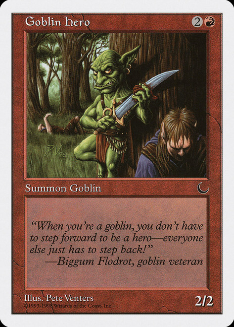 Goblin Hero\nAnthologies\nSingle\nMagic The Gathering