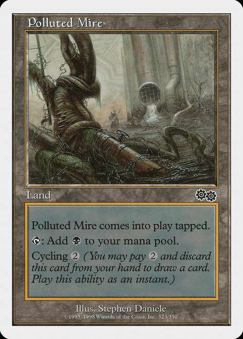 Polluted Mire\nAnthologies\nSingle\nMagic The Gathering